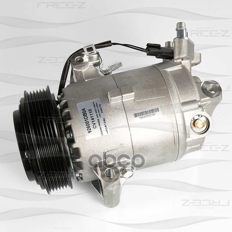 Компрессор кондиционера NISSAN Qashqai 06- KC3007 FREE-Z арт. KC3007