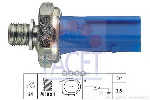 Датчик 7.0192 Facet арт. 7.0192