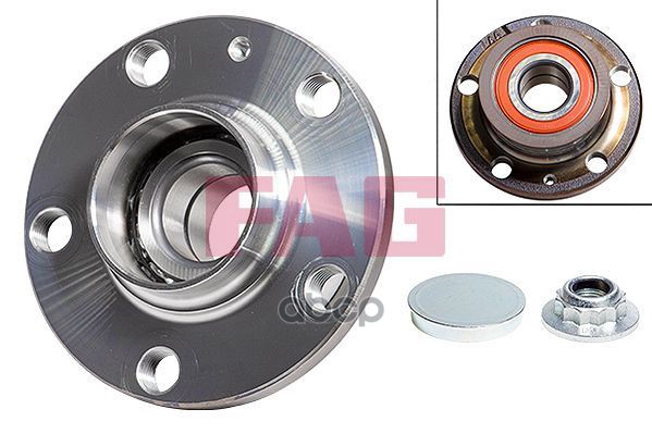 Ступица задняя в сборе L=R SEAT Toledo/SKODA Fabia/Roomster/Praktik FAG 713 6110 20 Fag арт. 713 6110 20