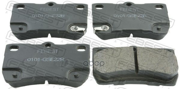 Колодки тормозные задние Febest арт. 0101GSE22R