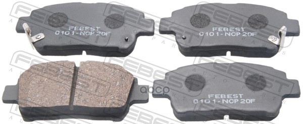 Колодки тормозные передние Febest арт. 0101NCP20F