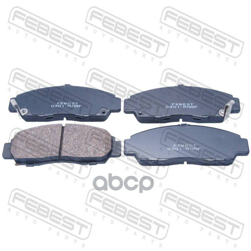 Колодки тормозные передние комплект (с противоскрипной пластиной) Febest арт. 0301RN5F
