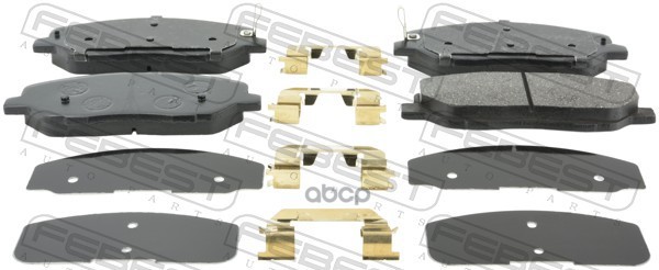 Колодки передние HYUNDAI SANTA FE (CM) 2006-2012 1201-SANF Febest арт. 1201-SANF