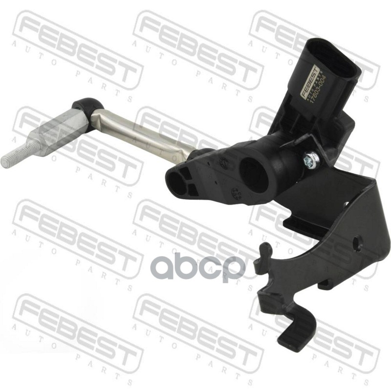 Датчик положения кузова передний левый (с кронштейном, с тягой) Febest арт. 17603004