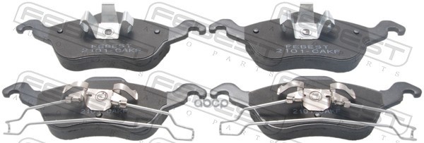 Колодки Тормозные Передние Febest арт. 2101CAKF
