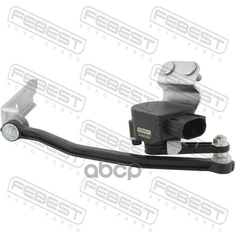 Датчик положения кузова передний левый (с кронштейном, с тягой) Febest арт. 21603001