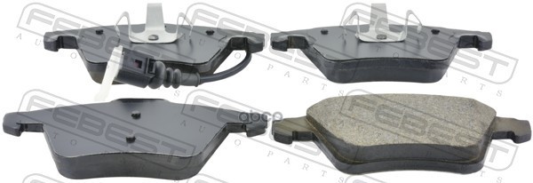 Колодки передние VW TRANSPORTER/MULTIVAN T5 2003-2015 2301-T5F Febest арт. 2301-T5F