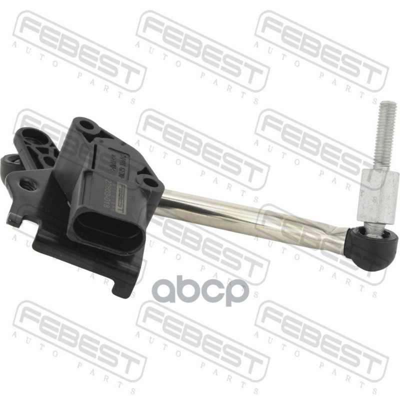 Датчик положения кузова задний правый (с кронштейном, с тягой) Febest арт. 23603018