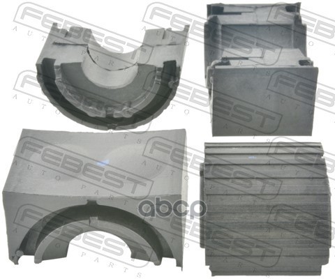 Втулка стабилизатора - половинка передн AUDI A3/A3 Sportback 03-13 (компл-2 половинки) ADSB-8PF-KIT Febest арт. ADSB-8PF-KIT
