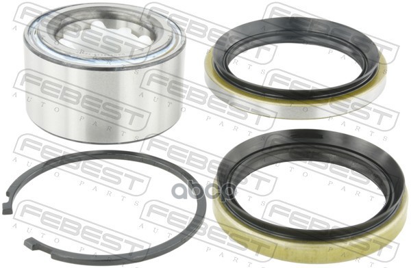 Подшипник ступичный задний ремкомплект 38X64X33X36 Febest арт. DAC38643336KIT