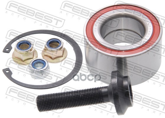 Подшипник ступичный передний (40x74x40) volkswagen golf v (1k1) 2003-2008 Febest арт. dac40740040-kit