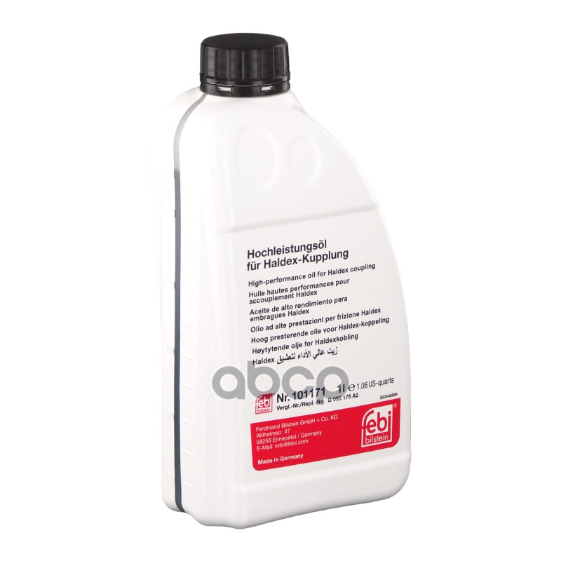 Масло трансмиссионное Febi Haldex AWD 1 л 101171 Febi арт. 101171