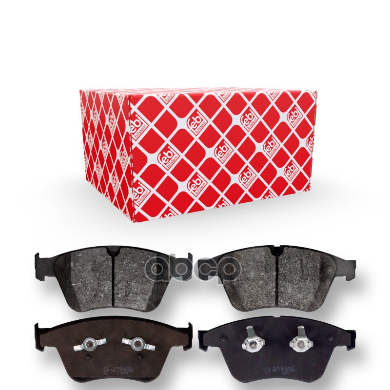 Комплект Тормозных Колодок, Дисковый Тормоз | Перед | Febi арт. 116136