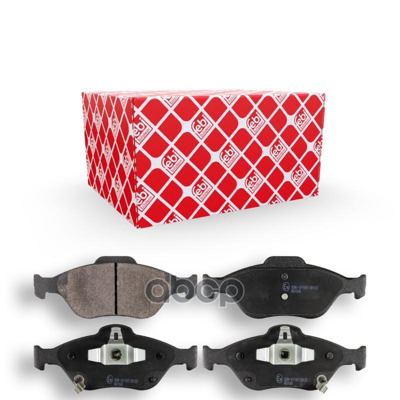 Колодки Тормозные Дисковые К-Т | Перед | Febi арт. 116267