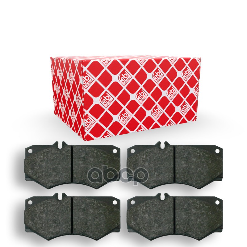 Колодки Тормозные Дисковые | Перед | Febi арт. 16033