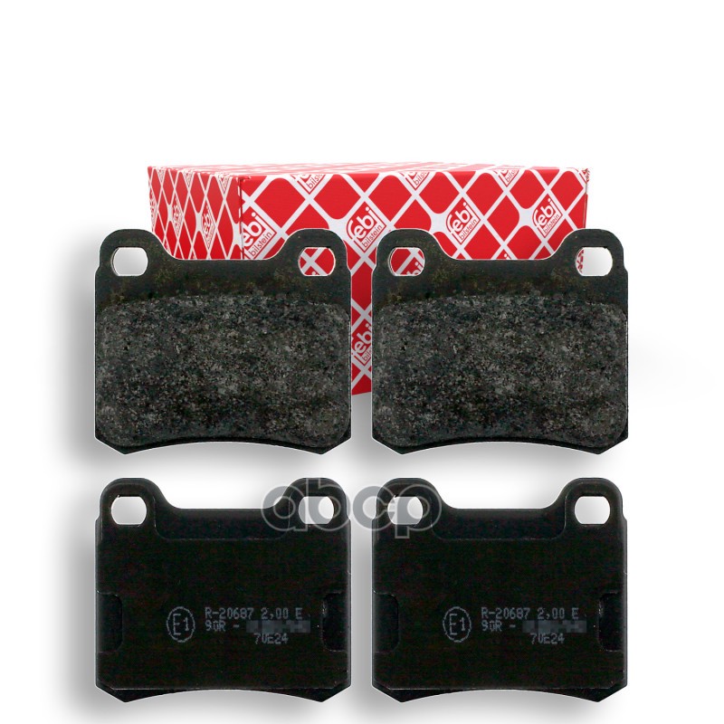 Колодки Тормозные Дисковые | Зад | Febi арт. 16154