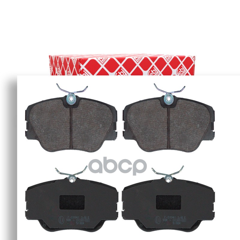 Колодки Тормозные Дисковые | Перед | Febi арт. 16193