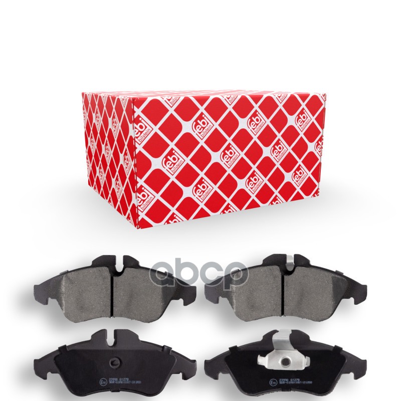 Колодки Тормозные Дисковые | Перед | Febi арт. 16251