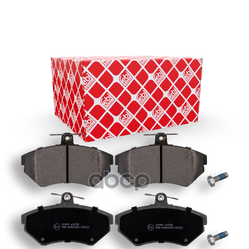 Колодки Тормозные Дисковые К-Т | Перед | Febi арт. 16336