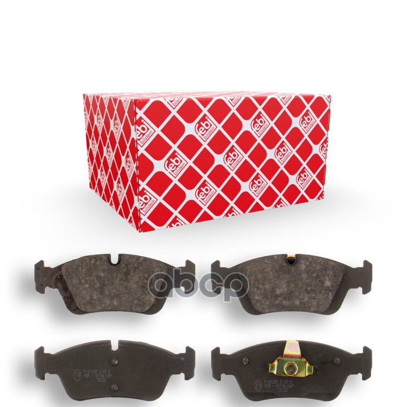 Колодки Тормозные Дисковые | Перед | Febi арт. 16343