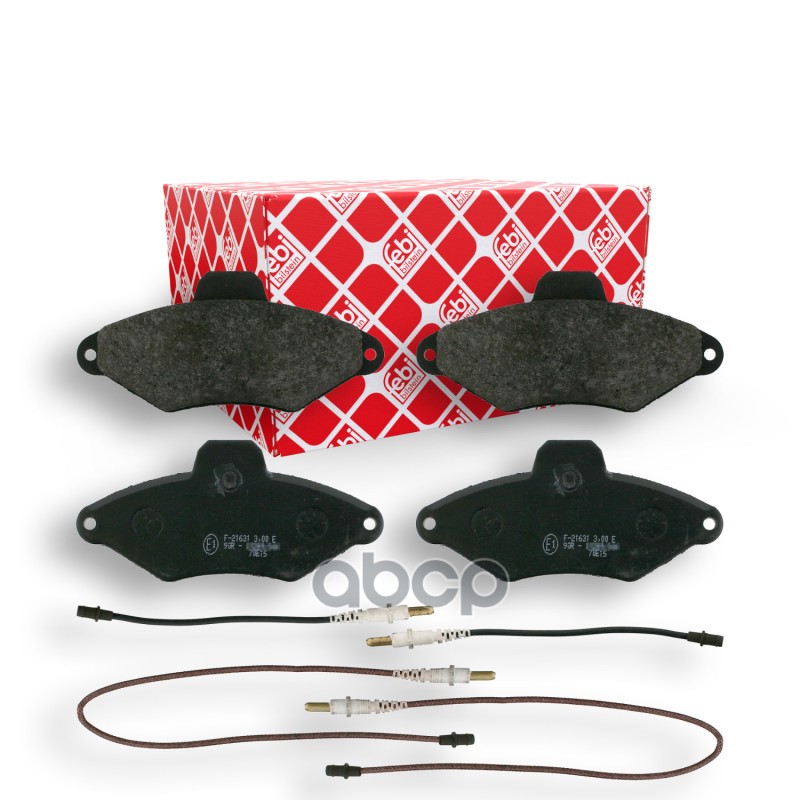 Колодки Тормозные Дисковые К-Т | Перед | Febi арт. 16413