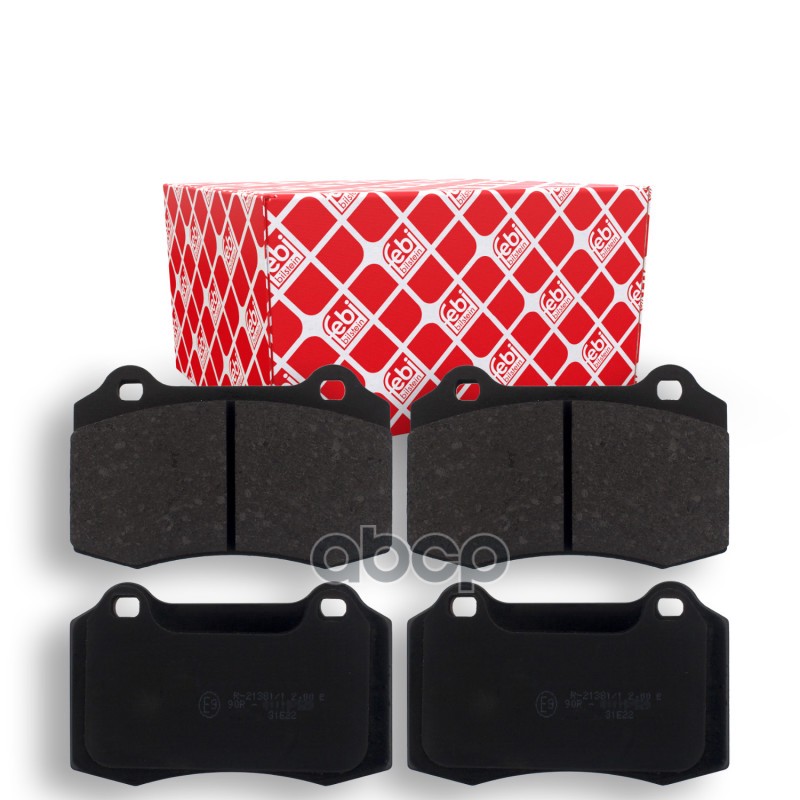 Комплект Тормозных Колодок, Дисковый Тормоз | Перед | Febi арт. 16887