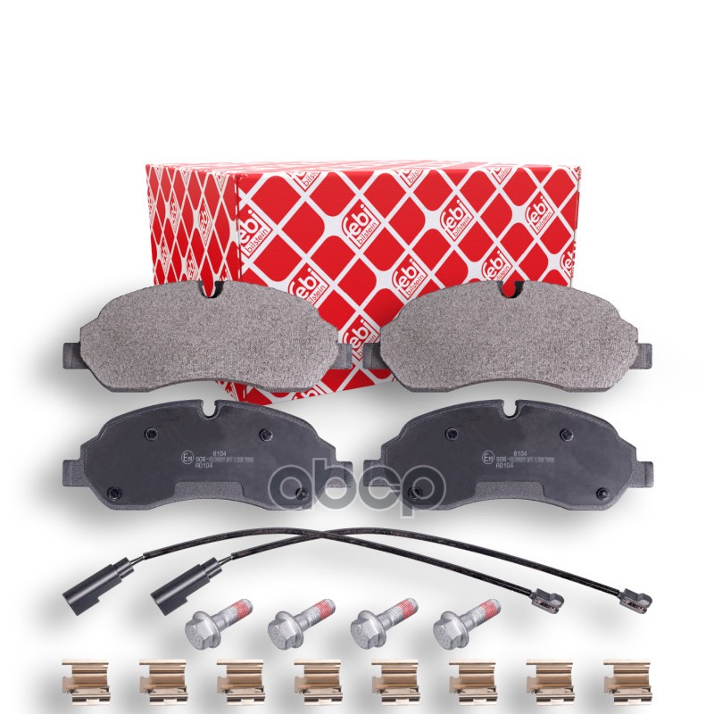 Колодки Тормозные Дисковые | Перед | Febi арт. 16955