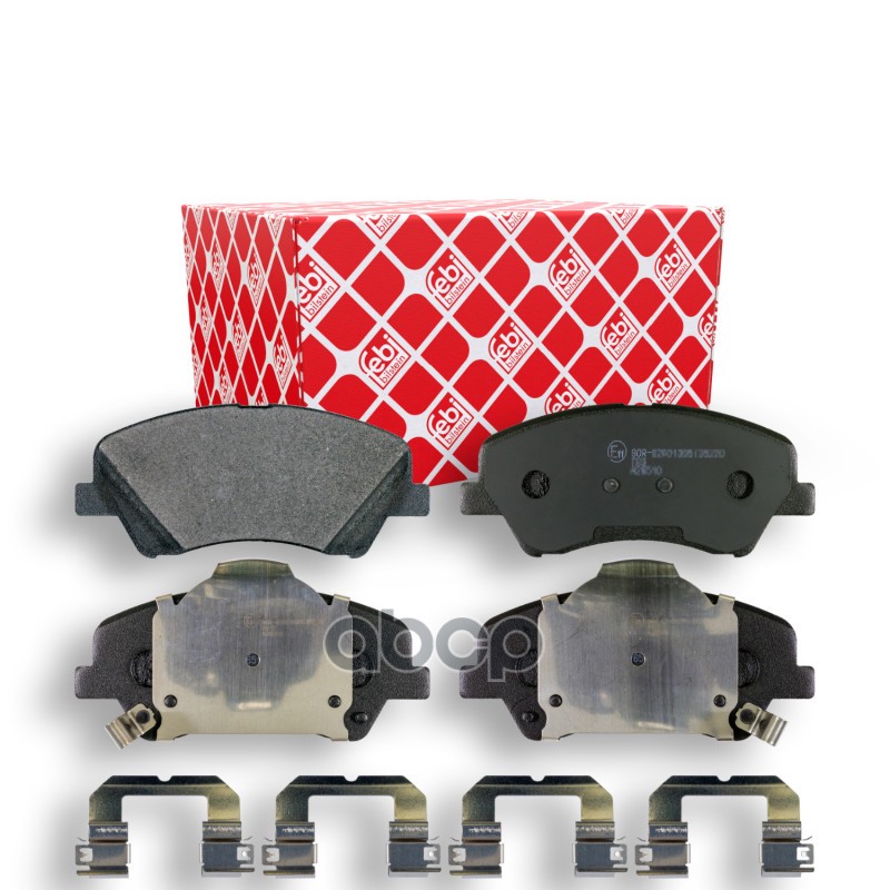 Колодки Тормозные Дисковые К-Т | Перед | Febi арт. 170635