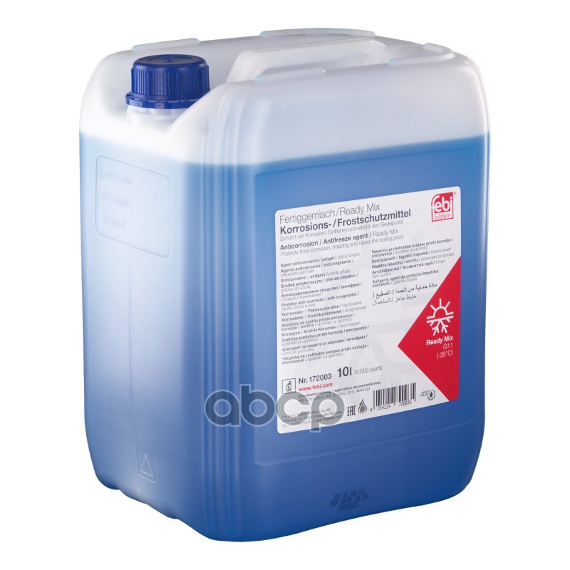 Антифриз FEBI G11 готовый -35 синий 10 л 172003 Febi арт. 172003