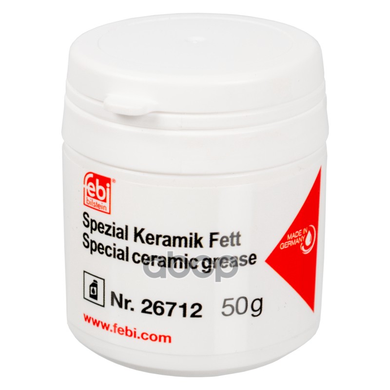 Смазка для инжекторов и свечей накаливания (белая) FEBI 26712 Febi арт. 26712