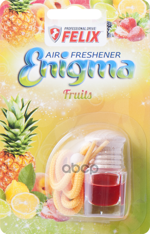 Ароматизатор Подвесной Felix Фрукты (6 Мл) Felix 411040165 Felix арт. 411040165