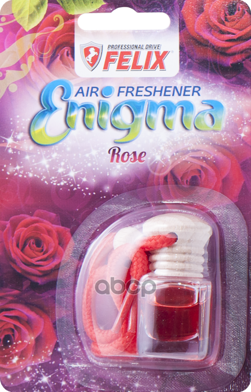 Ароматизатор Подвесной Felix Роза (6 Мл) Felix 411040167 Felix арт. 411040167