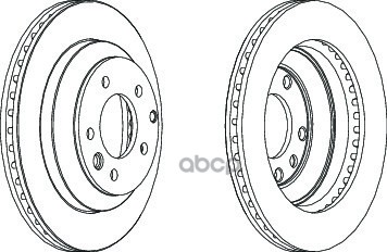 Диск Тормозной Задний Audi Q7 06->/Cayenne/Touareg 02- Ferodo Ddf1580c Ferodo арт. DDF1580C