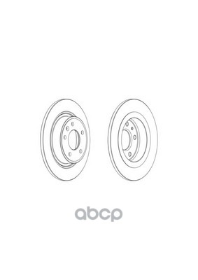 Диск Торм Chevrolet Cruze  Opel Astra J Ferodo арт. ddf1871