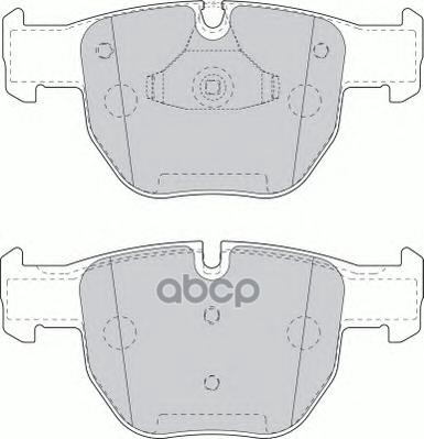 Колодки передние LAND ROVER Range Rover III FERODO FDB1597 Ferodo арт. FDB1597