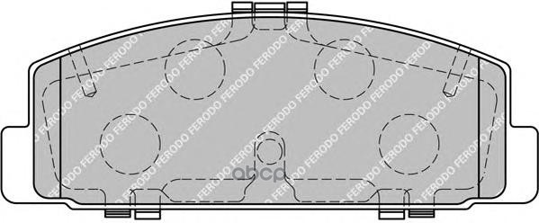 Колодки Тормозные Задние Ferodo Fdb1721 Ferodo арт. FDB1721