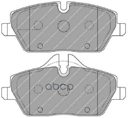 Колодки Передние Ferodo Fdb1747 Ferodo арт. FDB1747