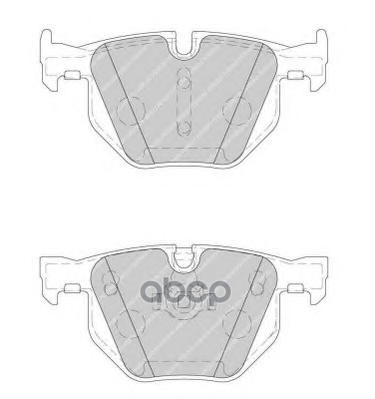 Колодки Задние Bmw E90/E61/E60 2.0-3.0 Ferodo Fdb1748 Ferodo арт. FDB1748