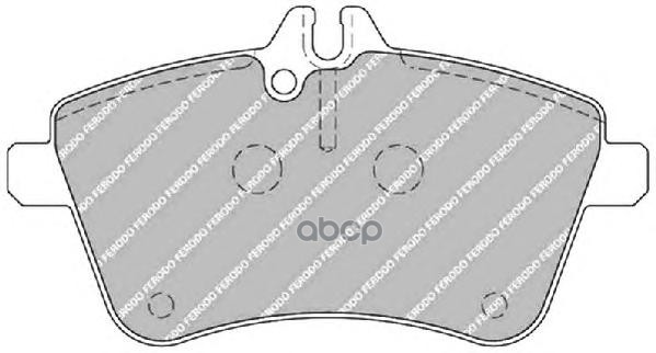 Колодки передние MB W169/W245 all 04-> FERODO FDB1750 Ferodo арт. FDB1750