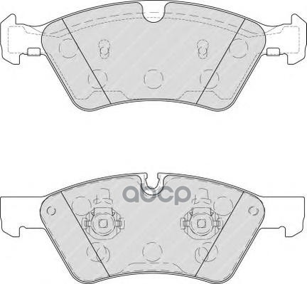 Колодки передние MB W164/X164/W251/W211 FERODO FDB1830 Ferodo арт. FDB1830