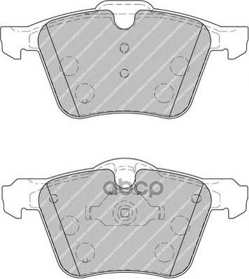 Колодки передние FORD S-Max/Galaxy / VOLVO S60/S80/V60/V70/XC70 FERODO FDB1898 Ferodo арт. FDB1898