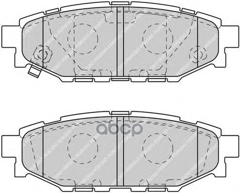 Колодки задние SUBARU Forester / Legacy / Outback FERODO FDB1947 Ferodo арт. FDB1947