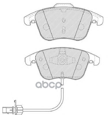 Колодки передние AUDI A4/A5 FERODO FDB4045 Ferodo арт. FDB4045