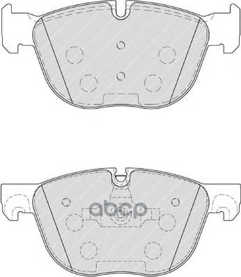 Колодки передние BMW X5-E70/F15 / X6-E71/F16 FERODO FDB4052 Ferodo арт. FDB4052