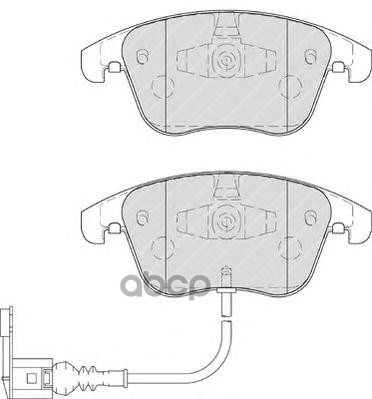 Колодки Передние Ferodo Fdb4057 Ferodo арт. FDB4057
