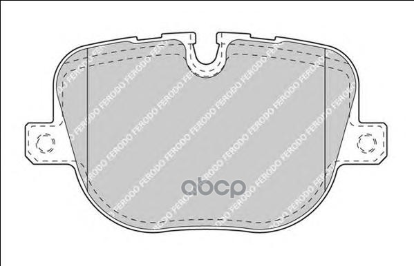 Колодки задние Range Rover III / Rover Sport FERODO FDB4106 Ferodo арт. FDB4106