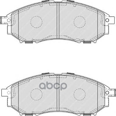 Колодки Тормозные Передние Ferodo Fdb4177 Ferodo арт. FDB4177