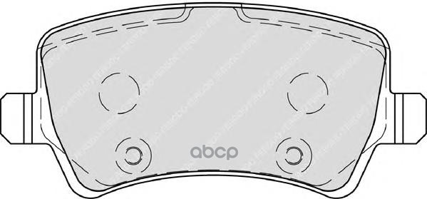 Колодки задние FORD /VOLVO FERODO FDB4237 Ferodo арт. FDB4237