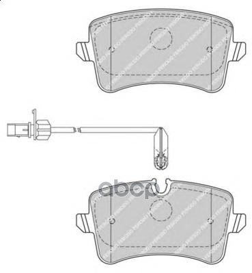 Колодки задние AUDI A4/A5/A6/A7/Q5 (07-18) / PORSCHE Macan 14-> FERODO FDB4410 Ferodo арт. FDB4410