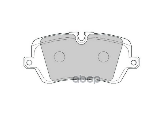 Колодки задние FERODO FDB4678 Ferodo арт. FDB4678